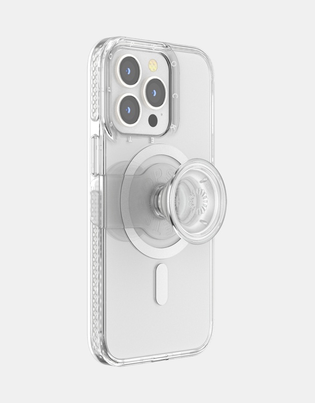 PopSockets - POPCASE MagSafe iPhone 13 Pro Protective Phone Case & Phone Grip Holder