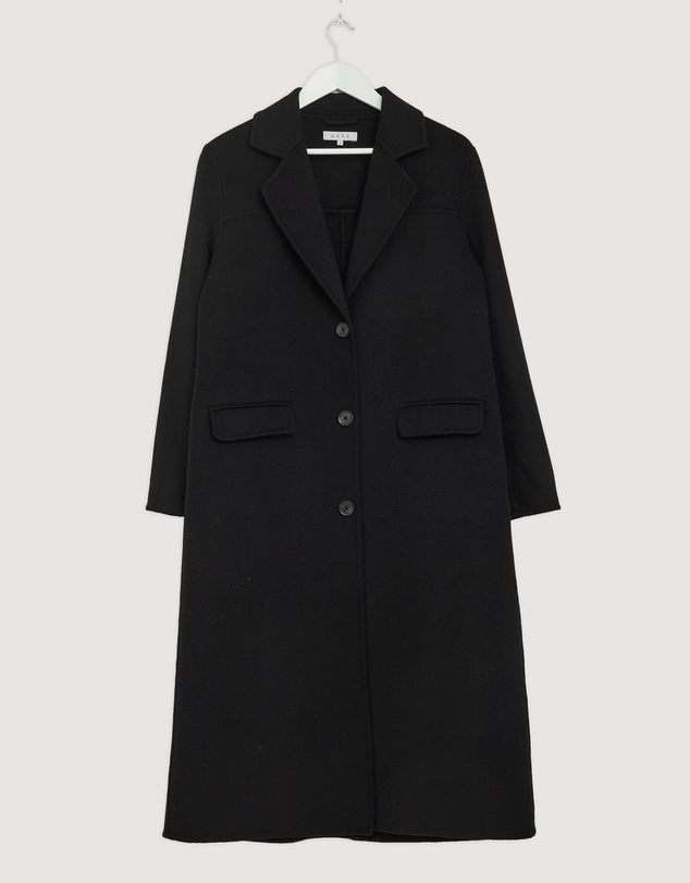Revibe - Repaired AERE Orla Double Faced Wool Coat - AU 14