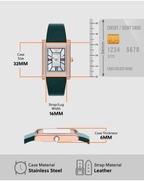 Emporio Armani - Green Analogue Watch