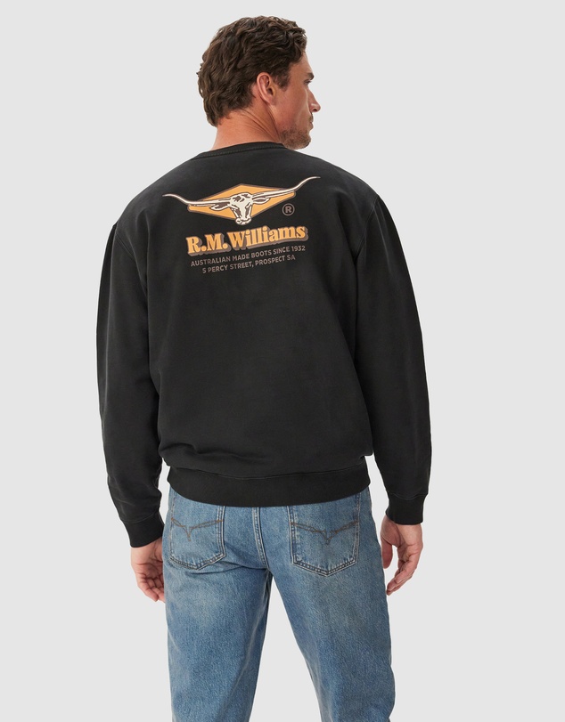 R.M.Williams - Percy Crew Sweatshirt