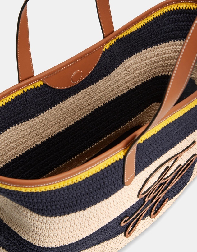 Tommy Hilfiger - Nautical Crochet Stripe Tote Bag
