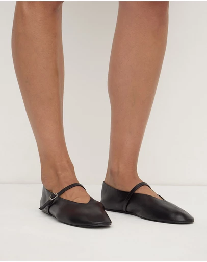 Assembly Label - Millie Leather Ballet Flats