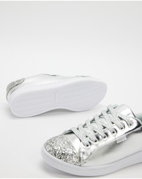 Holster - Stardust Glitter Sneaker - Silver - Women's