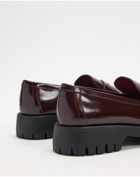 AERE - Chunky Leather Loafers
