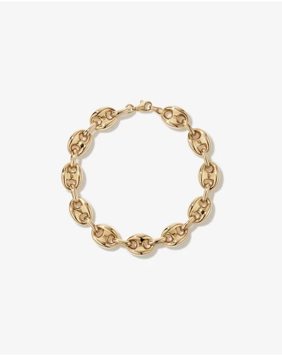 Michael Hill - Puff Anchor Bracelet in 18kt Gold Vermeil