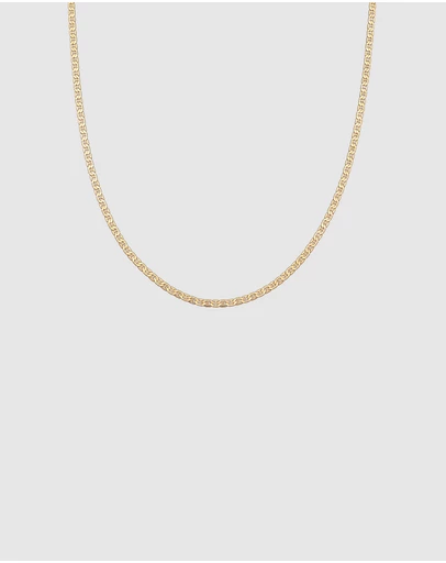 Elli Jewelry - Necklace 925 Sterling Silver Gold-Plated