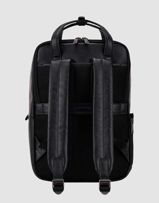 Samsonite - Classic Leather 14.1'' Laptop Backpack With Handles