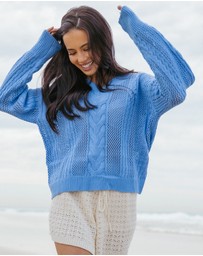 Petal & Pup - Briar Knit Shorts - Cream