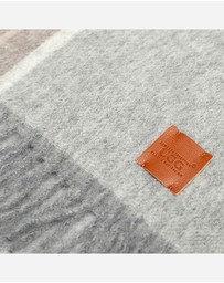 Ozwear Connection Uggs - 100% Wool Scarf Camel Check
