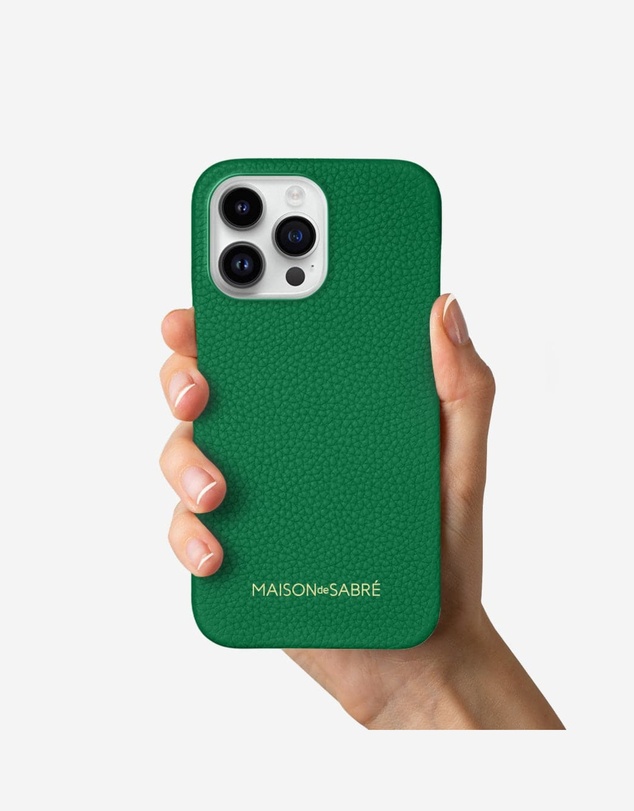 Maison De Sabre - Leather Phone Case (iPhone 15 Pro Max)
