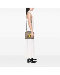 Pre-Loved by Azura Reborn - Pre-Loved Sue Tilley Mini Calfskin Romano Selleria Banana Peekaboo Iconic Fit Satchel