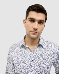 Politix - Ditsy Floral Print Long Sleeve Shirt