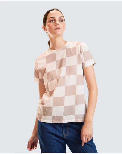 Cynthia Rowley - Checkerboard Tee