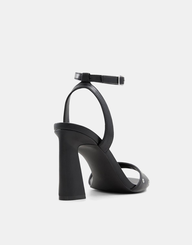 Call It Spring - Denverr Ankle Strap Eyelet Heels