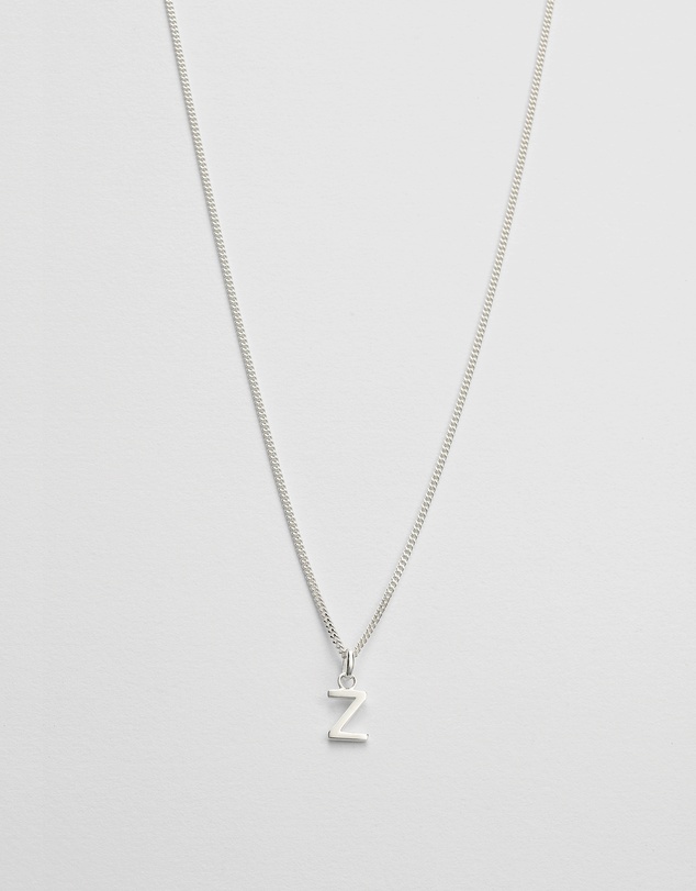 Kirstin Ash - Z Outline Initial Necklace