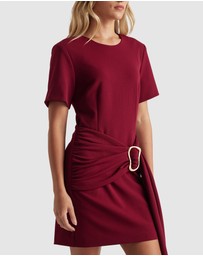 Decjuba - Brodie Buckle Mini Dress