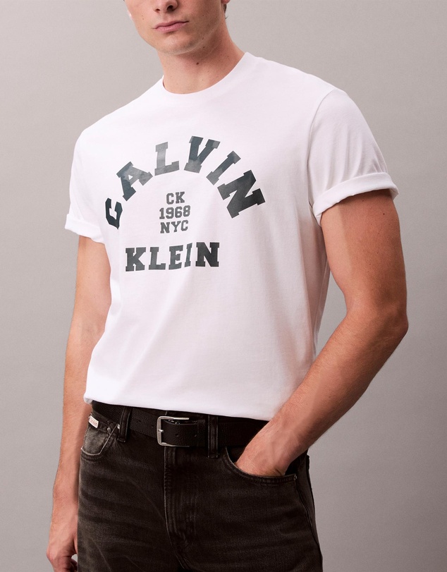 Calvin Klein Jeans - Varsity Logo Graphic Relaxed T-Shirt