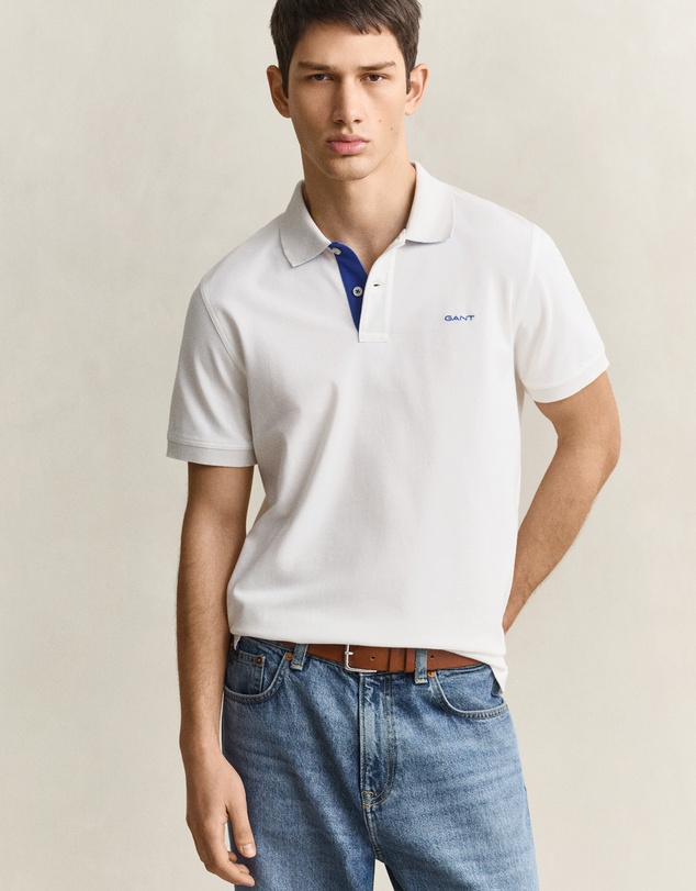 Gant - Contrast Piqué Polo Shirt