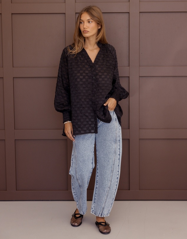 ALEXANDRA - Rean Blouse Black
