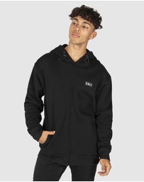 UNIT - UNIT Stack Mens Zip Thru Hoodie