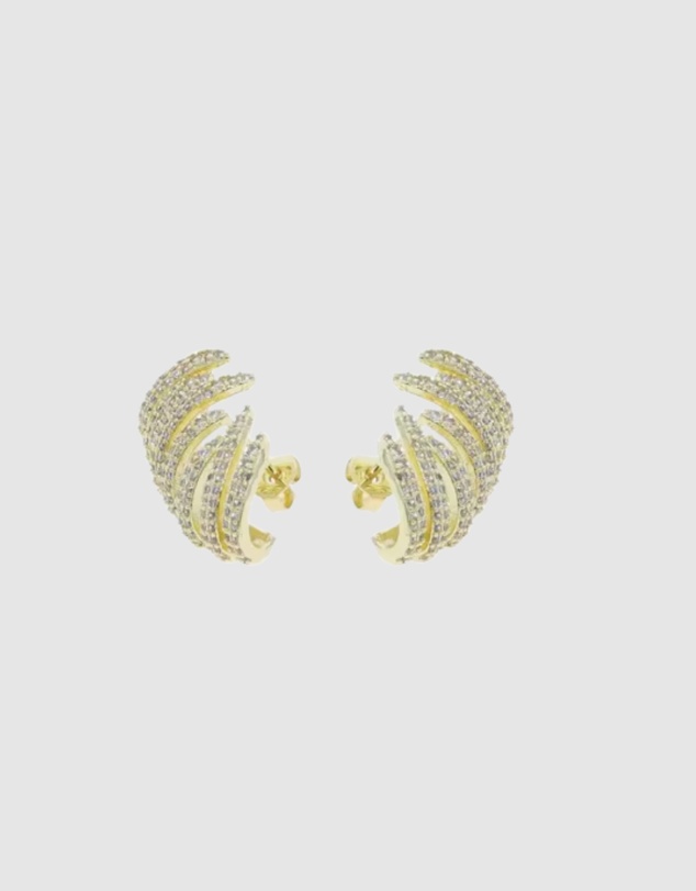 Chuchka - Zola Claw Earring Gold