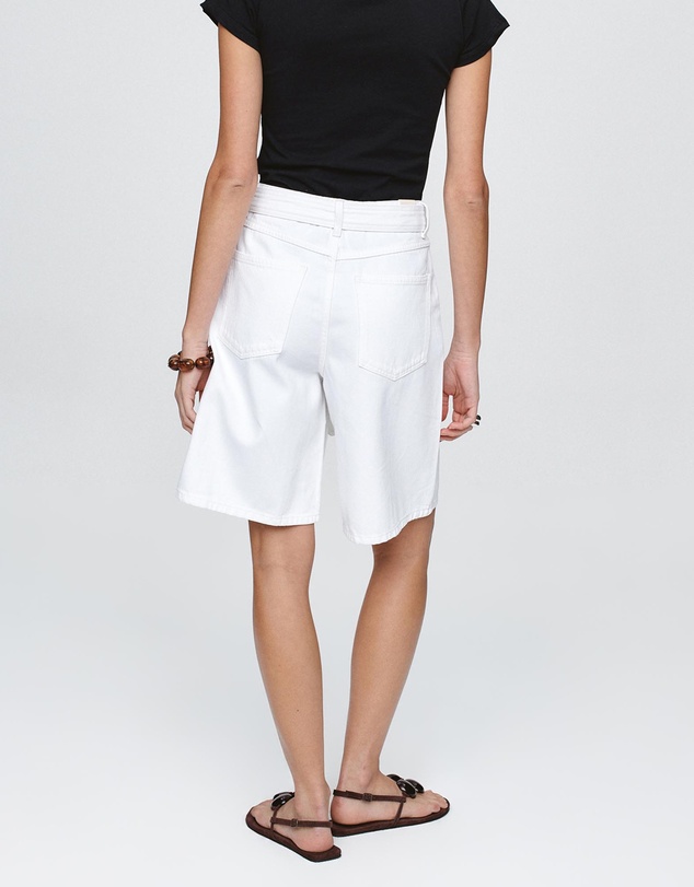 Marle - Belted Jean Shorts