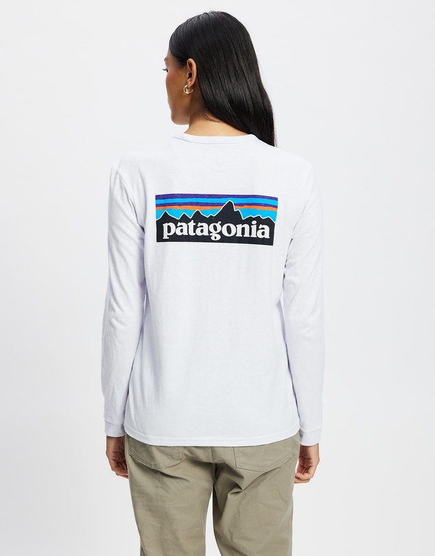 Patagonia - Long-Sleeve P-6 Logo Responsibili-Tee