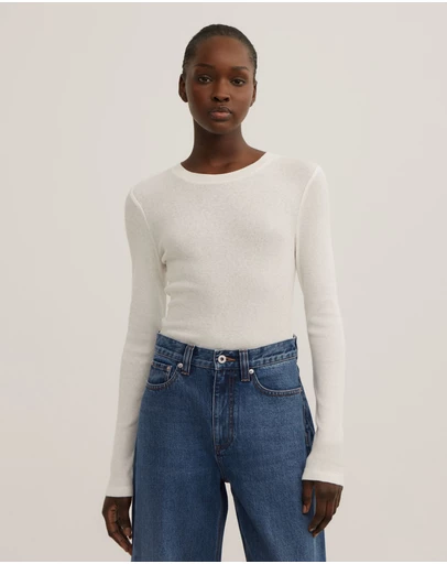 Witchery - Fine Jersey Long Sleeve Top