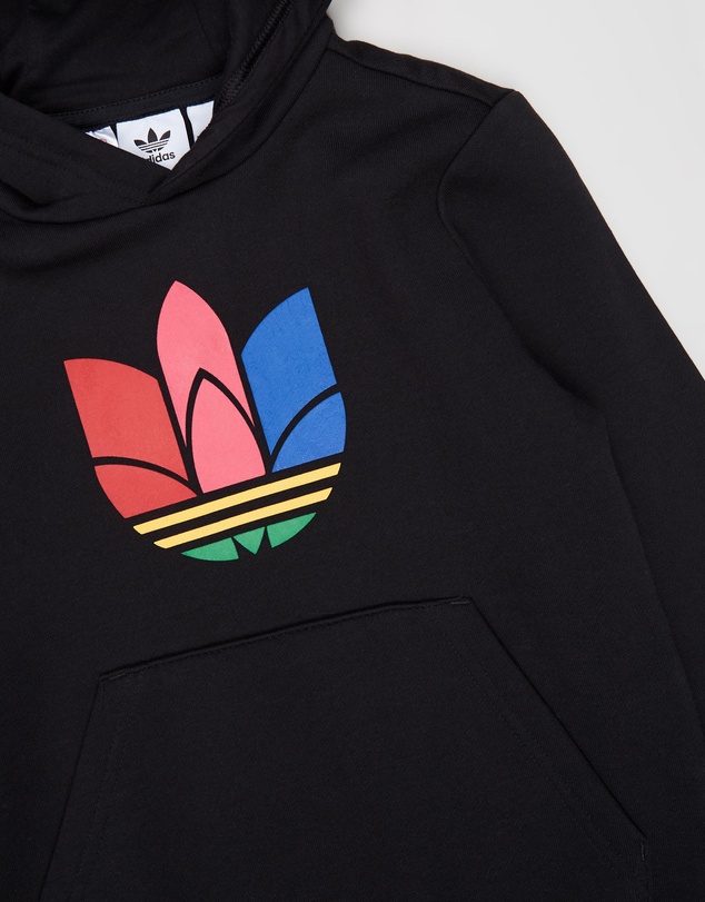 adidas Originals - Adicolor 3D Trefoil Hoodie - Kids-Teens