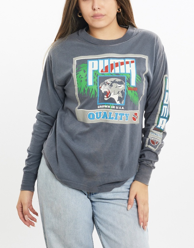 Vintage by The Real Deal - Pre Loved - Vintage 1984 Puma Long Sleeve Tee