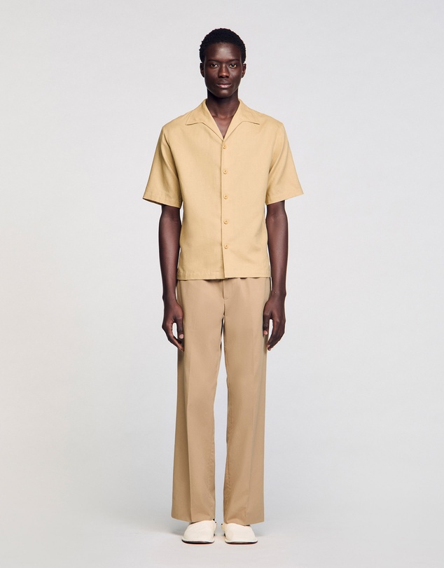 Sandro - Requin Linen Mc Shirt