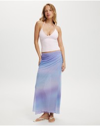 Cotton On - Mesh Midi Skirt