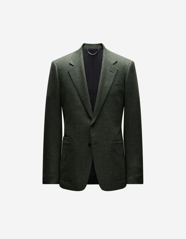 Calibre - Hopsack Wool Blazer Khaki