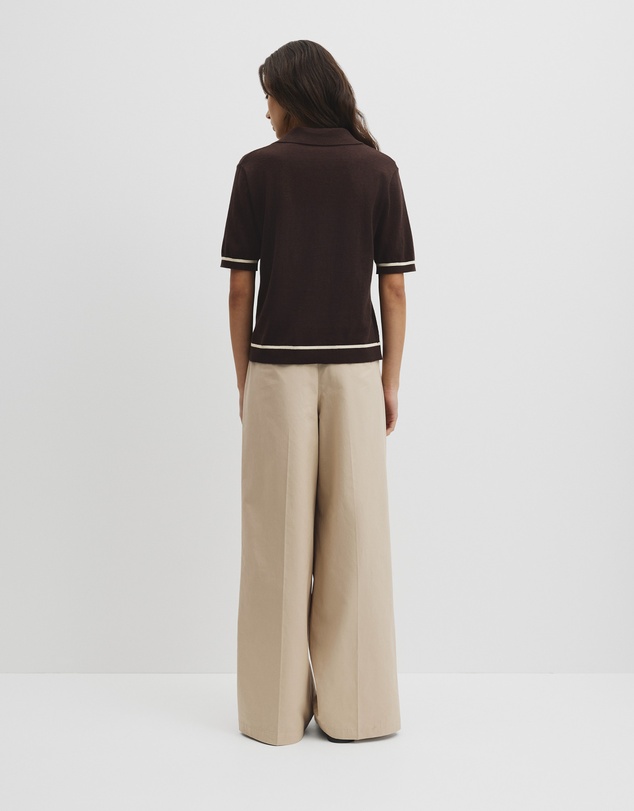 Country Road - Cashmere Blend Short Sleeve Knit