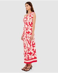 Staple the Label - Serata Asym Midi Dress