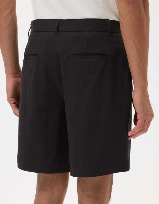 AERE - Bermuda Linen Blend Shorts