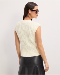The Fated - Nickson Round Neck Knit Vest