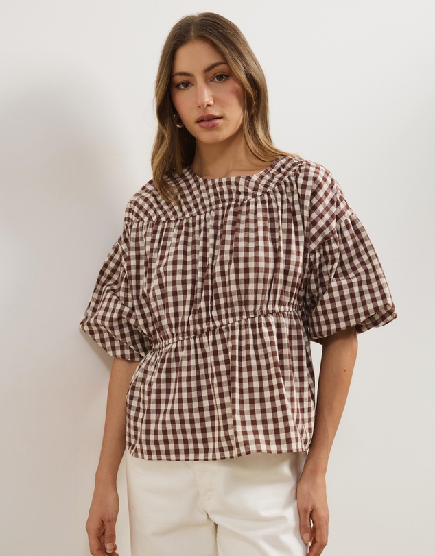 Atmos&Here - Cressida Smock Top