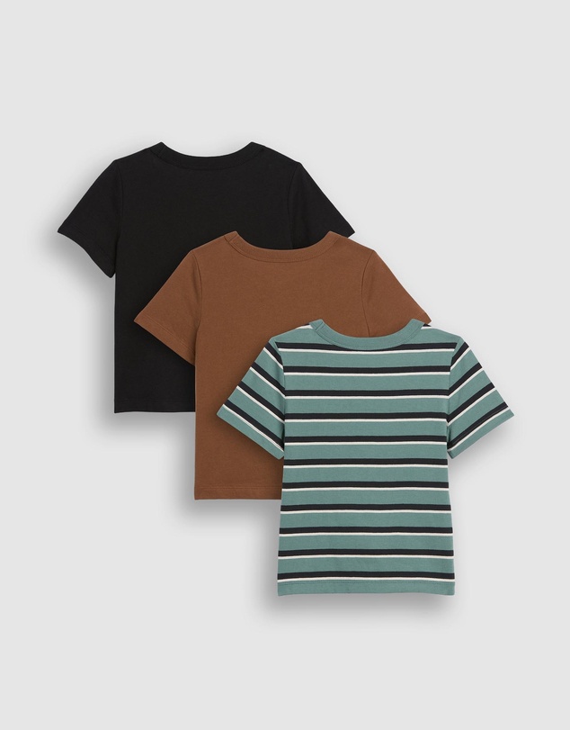 GAP - 3-Pack Boyfriend SS Pocket Tee - Babies-Kids
