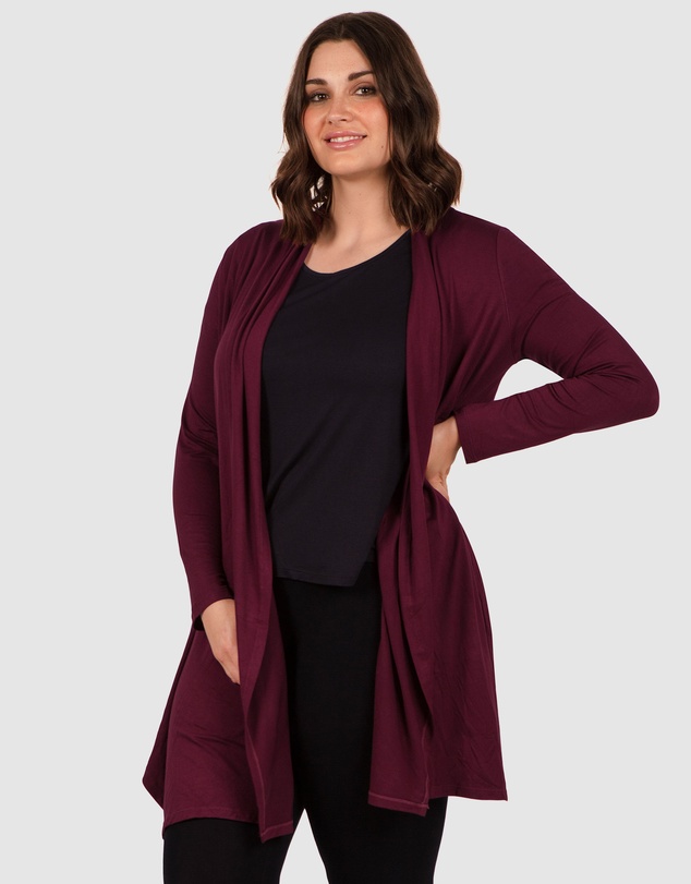 B Free Intimate Apparel - Bamboo Waterfall Cardigan