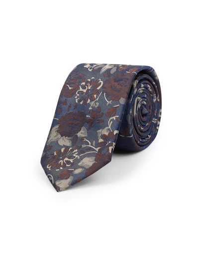 yd. - Tinos Floral 6.5Cm Tie