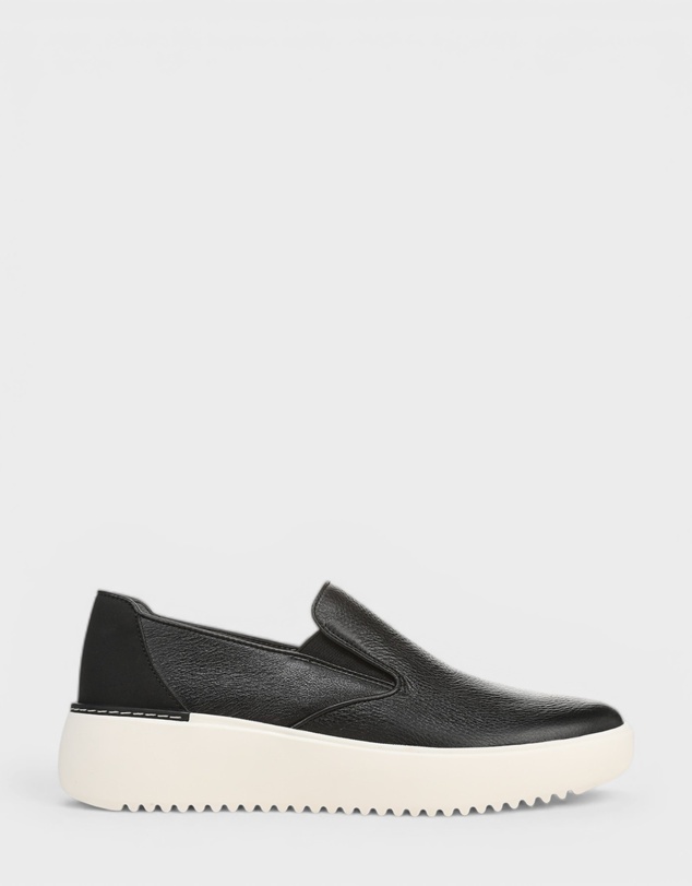 Vionic - Kearny 2.0 Platform Slip-On Sneaker - Black