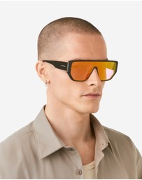 Hawkers Co - HAWKERS - Dark Khaki Fucsia Eco METRO Sunglasses for Men and Women UV400