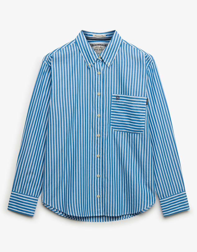 Superdry - Poplin Relaxed Long Sleeve Shirt