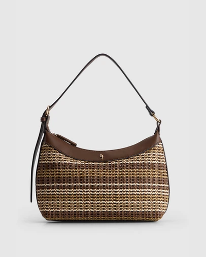 Laura Jones - Solene Weave Shoulder Bag