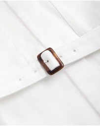 IDA+S - Mara Utility Belted Cotton Shirt