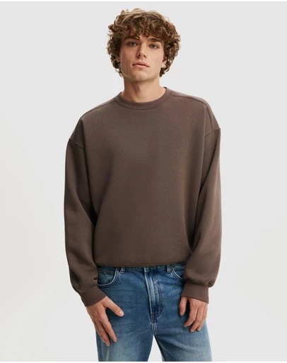 Cotton On - Box Fit Crew Sweater