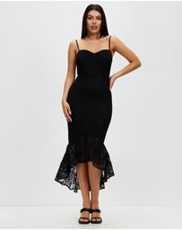 Romance by Honey and Beau - Amalia High Low Maxi Dress