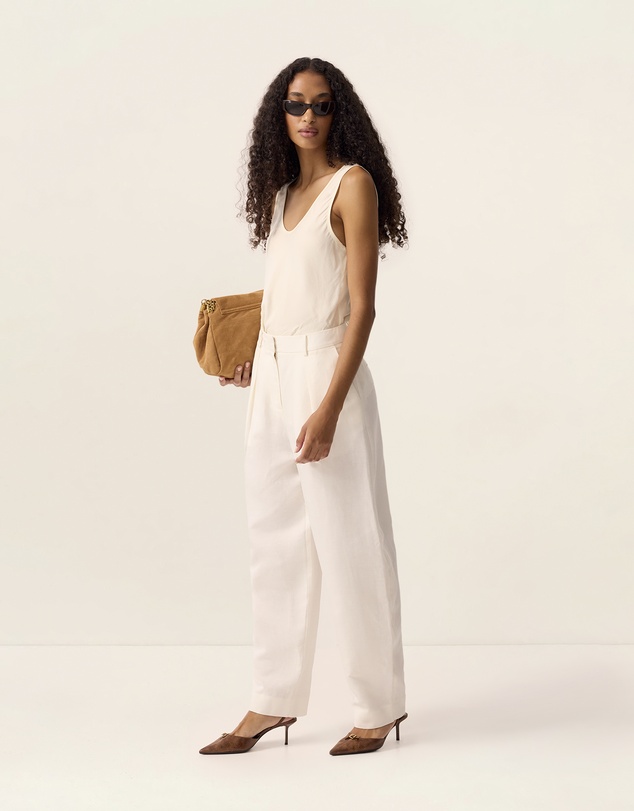 MOS The Label - Cecilia Barrel Leg Pants