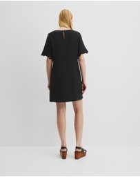 Country Road - Scalloped Mini Dress